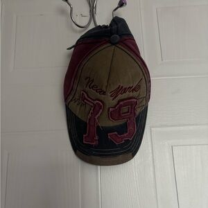 SHEIN Multicolor New York Cap